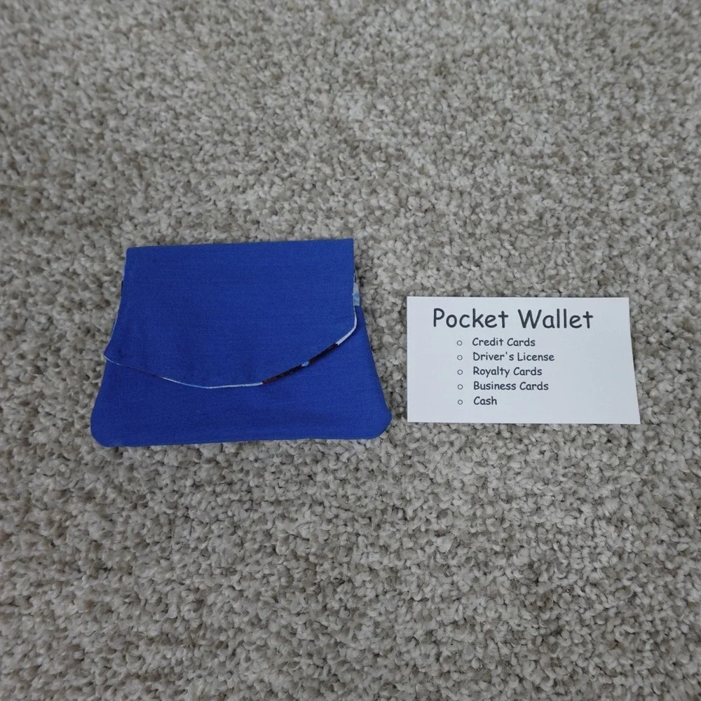 Handmade fabric pocket
